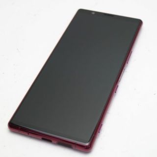 ソニー(SONY)の新品同様 SO-01M レッド スマホ 白ロム M333(スマートフォン本体)