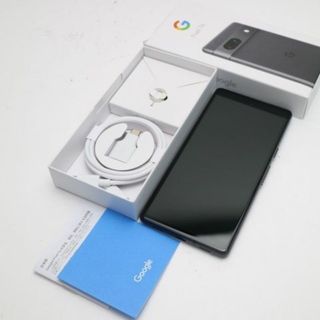 グーグルピクセル(Google Pixel)の新品同様 Softbank Google Pixel 7a 128GB チャコール M333(スマートフォン本体)