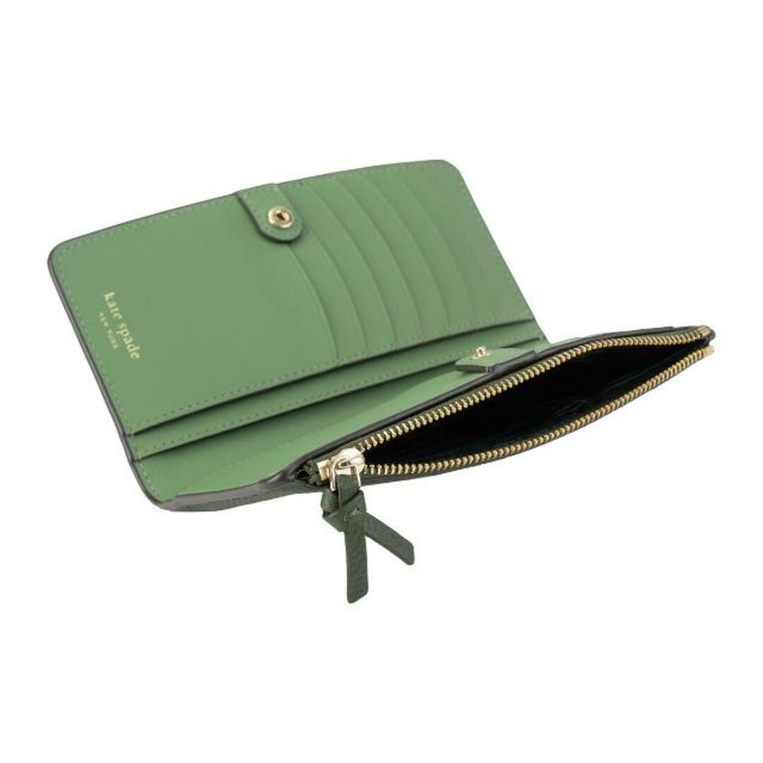 kate spade new york(ケイトスペードニューヨーク)の新品 ケイトスペード kate spade 長財布 ZIP SLIM WALLET ダックグリーン レディースのファッション小物(財布)の商品写真