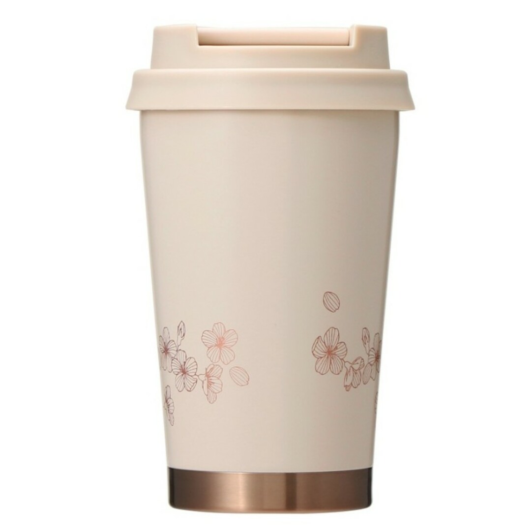 Starbucks(スターバックス)のスタバ　SAKURA2024  ステンレス  ロゴ タンブラー  グレース　新品 インテリア/住まい/日用品のキッチン/食器(タンブラー)の商品写真