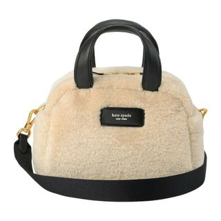 ケイトスペードニューヨーク(kate spade new york)の新品 ケイトスペード kate spade ハンドバッグ FOR SHEARLING SATCHEL ナチュラル(ハンドバッグ)