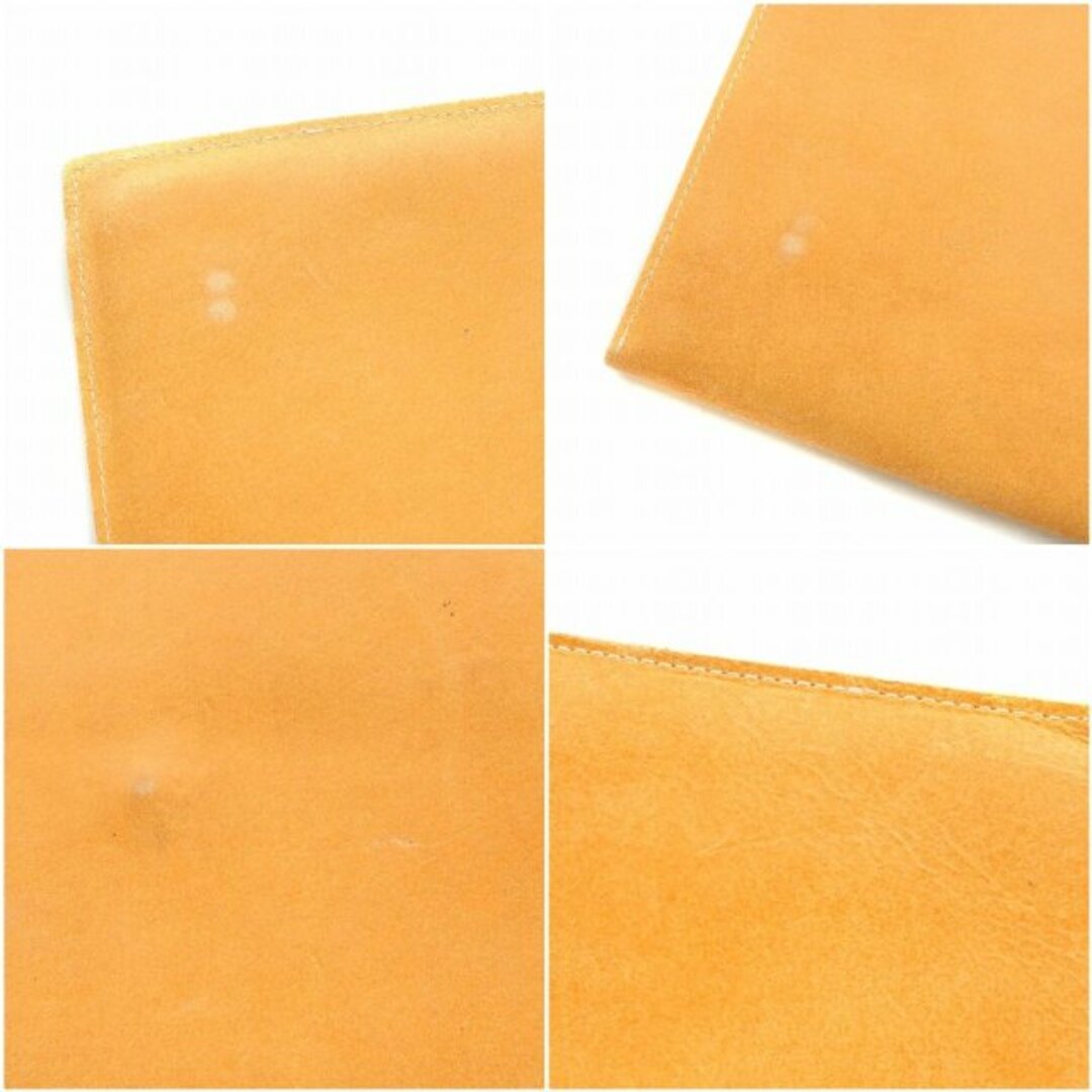 Hender Scheme(エンダースキーマ)のHender Scheme ENVELOPE ドキュメントケース L オレンジ メンズのバッグ(その他)の商品写真