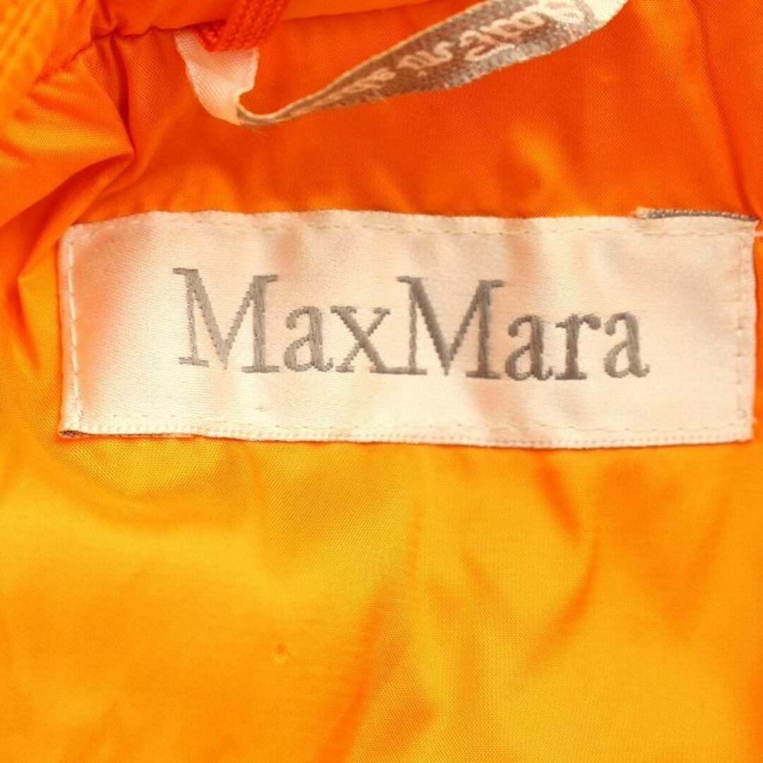 Max Mara(マックスマーラ)のマックスマーラ MAX MARA 中綿コート ロング コート 36 オレンジ レディースのジャケット/アウター(その他)の商品写真