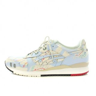 アシックス(asics)のasics atmos Gel-Lyte 3 OG NYC Subway 水色(スニーカー)