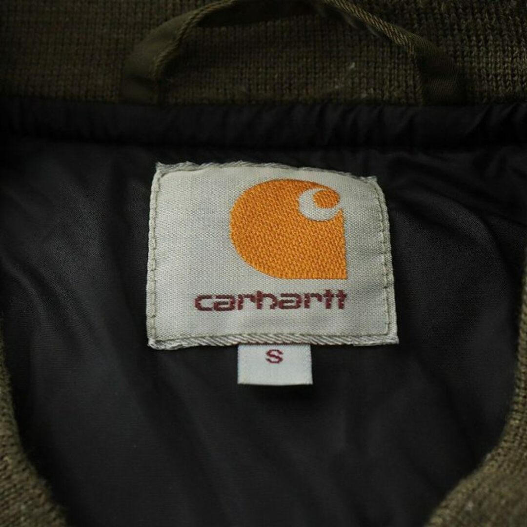 carhartt(カーハート)のcarhartt WIP ASHTON BOMBER JACKET S カーキ メンズのジャケット/アウター(フライトジャケット)の商品写真