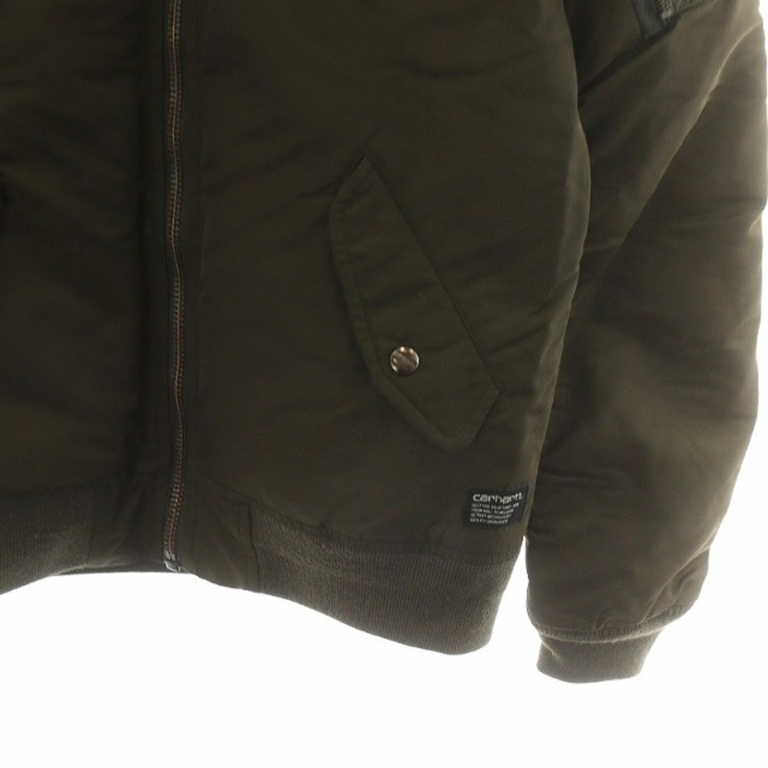 carhartt(カーハート)のcarhartt WIP ASHTON BOMBER JACKET S カーキ メンズのジャケット/アウター(フライトジャケット)の商品写真