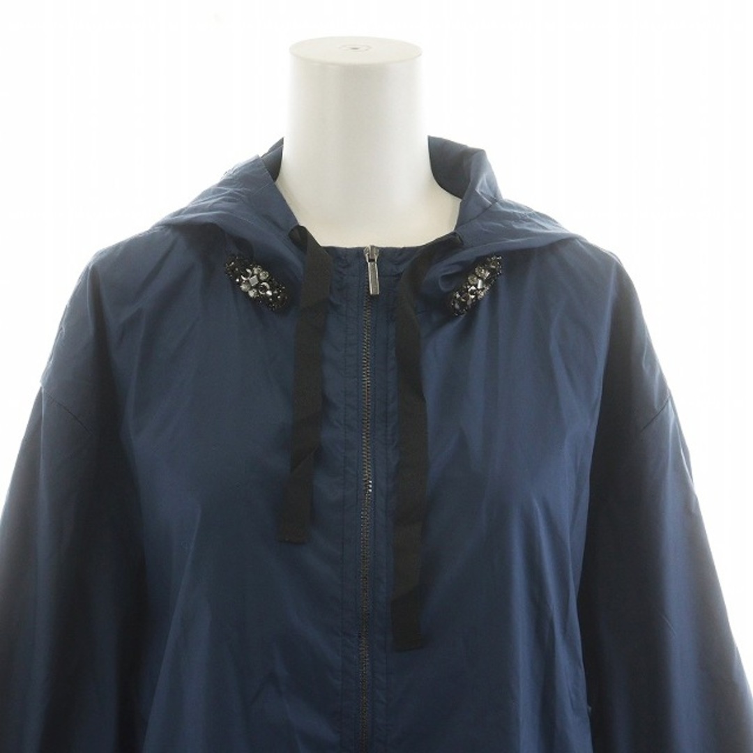 Sマックスマーラ TIMELESS PARKA コート ロング丈 42 L 紺 レディースのジャケット/アウター(その他)の商品写真