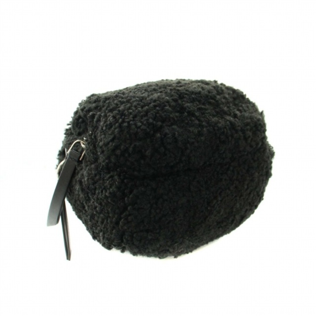 MONCLER(モンクレール)のモンクレール MONCLER Kilia Small ハンドバッグ ボア 黒 レディースのバッグ(ハンドバッグ)の商品写真
