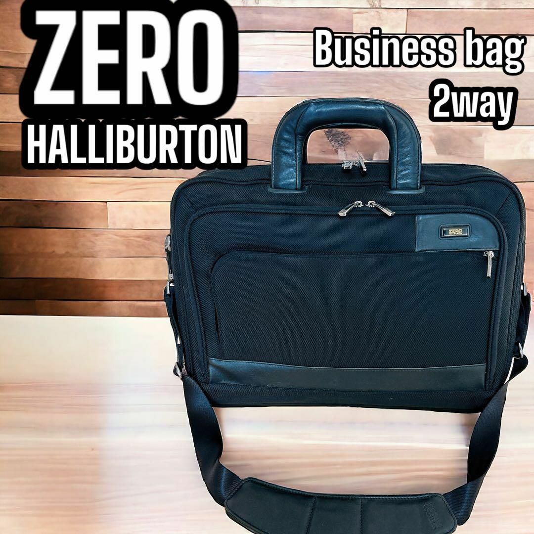 ZERO HALLIBURTON(ゼロハリバートン)のZERO HALLIBURTON ビジネスバッグ 2way ブリーフケース 黒 メンズのバッグ(ビジネスバッグ)の商品写真