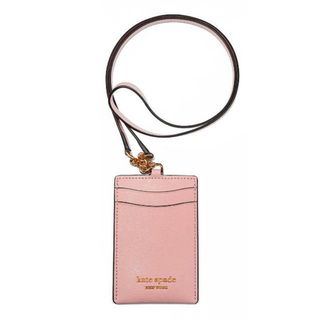 ケイトスペードニューヨーク(kate spade new york)の新品 ケイトスペード kate spade カードケース LANYARD フレンチローズ(名刺入れ/定期入れ)