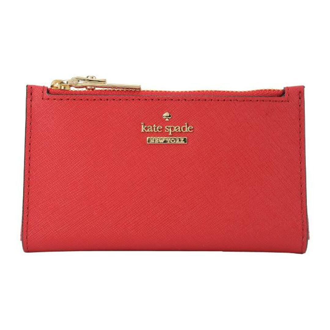 kate spade new york(ケイトスペードニューヨーク)の新品 ケイトスペード kate spade カードケース MIKEY エアルームレッド レディースのファッション小物(名刺入れ/定期入れ)の商品写真