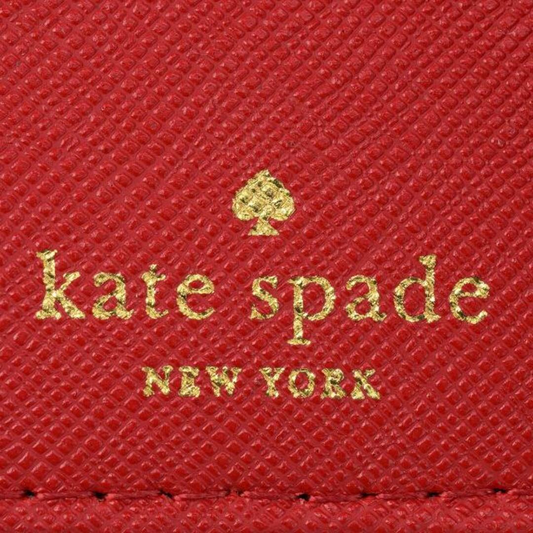 kate spade new york(ケイトスペードニューヨーク)の新品 ケイトスペード kate spade カードケース MIKEY エアルームレッド レディースのファッション小物(名刺入れ/定期入れ)の商品写真