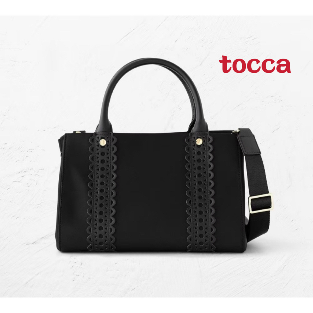 TOCCA(トッカ)の新品　tocca トッカ　LACE TOTE トートバッグ　ショルダーバック レディースのバッグ(ハンドバッグ)の商品写真