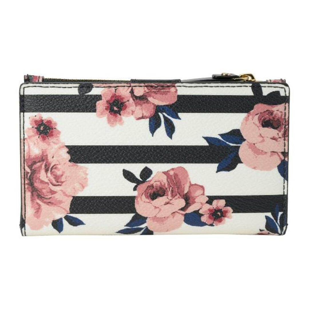 kate spade new york(ケイトスペードニューヨーク)の新品 ケイトスペード kate spade カードケース ROSE STRIPE MIKEY フローラルマルチ レディースのファッション小物(名刺入れ/定期入れ)の商品写真