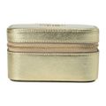 新品 ケイトスペード kate spade ポーチ METALLIC LEATH