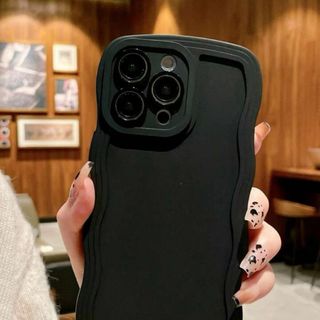 シーイン(SHEIN)のiPhone14pro ケース ブラック(iPhoneケース)