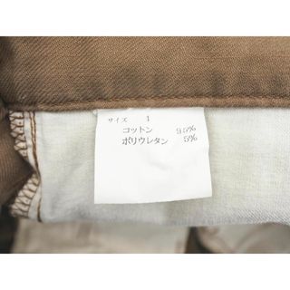 ICHI-MIRI イチミリ カーゴ パンツ size1/茶 □□ メンズの通販 by