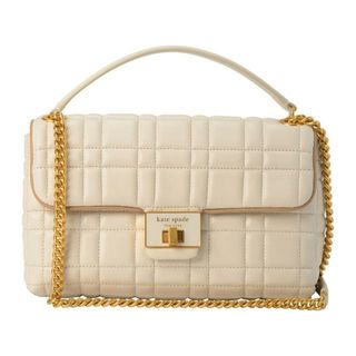 ケイトスペードニューヨーク(kate spade new york)の新品 ケイトスペード kate spade ショルダーバッグ QUILTED MEDIUM CONVERTIBLE SHOULDER BAG アイボリー(ショルダーバッグ)