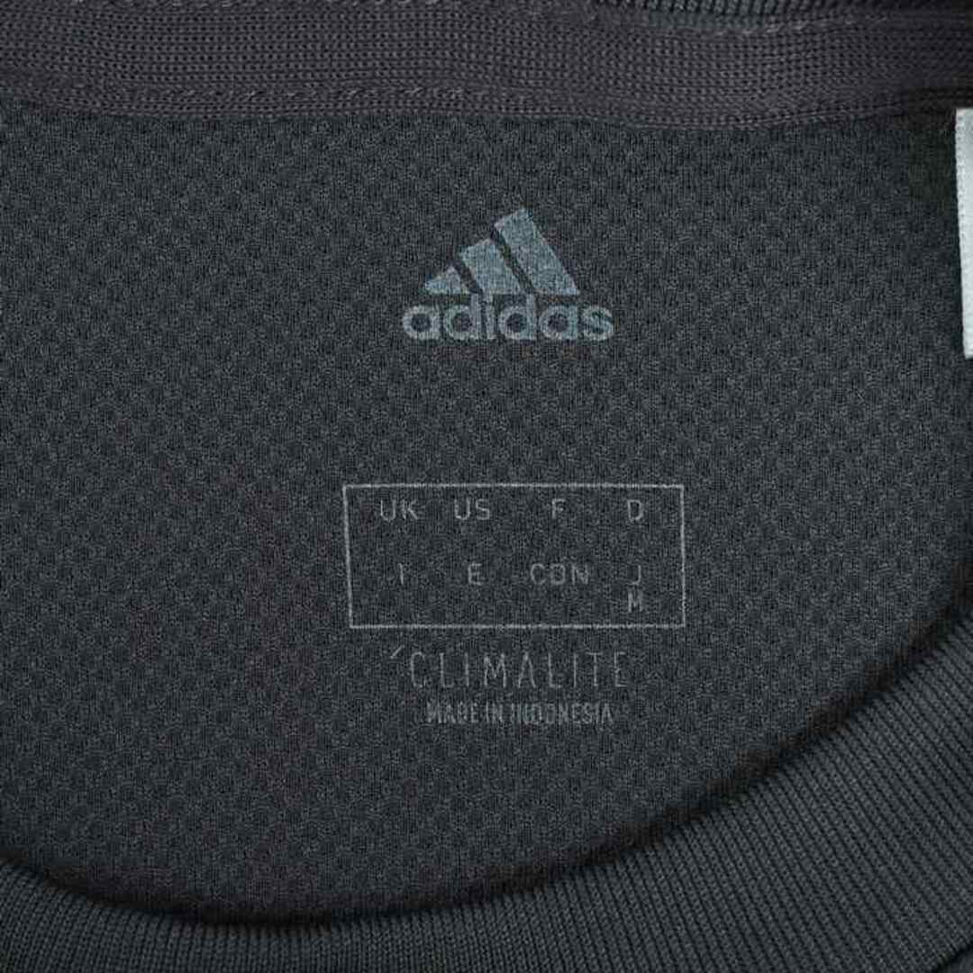 adidas(アディダス)のアディダス 半袖Tシャツ 袖ライン スポーツウエア クライマライト メンズ Mサイズ グレー adidas メンズのトップス(Tシャツ/カットソー(半袖/袖なし))の商品写真