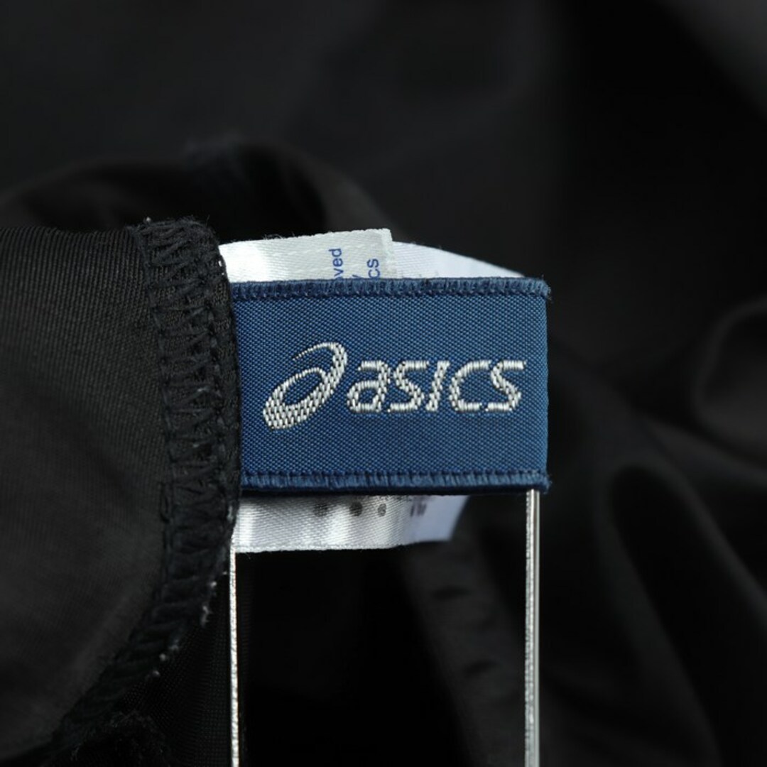 asics(アシックス)のアシックス レギンス ロングスパッツ 裾ファスナー スポーツウエア メンズ Lサイズ ブラック asics メンズのパンツ(その他)の商品写真