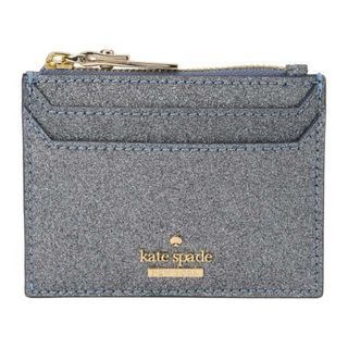 ケイトスペードニューヨーク(kate spade new york)の新品 ケイトスペード kate spade カードケース LALENA CARD HOLDER アッシュグリッター(名刺入れ/定期入れ)