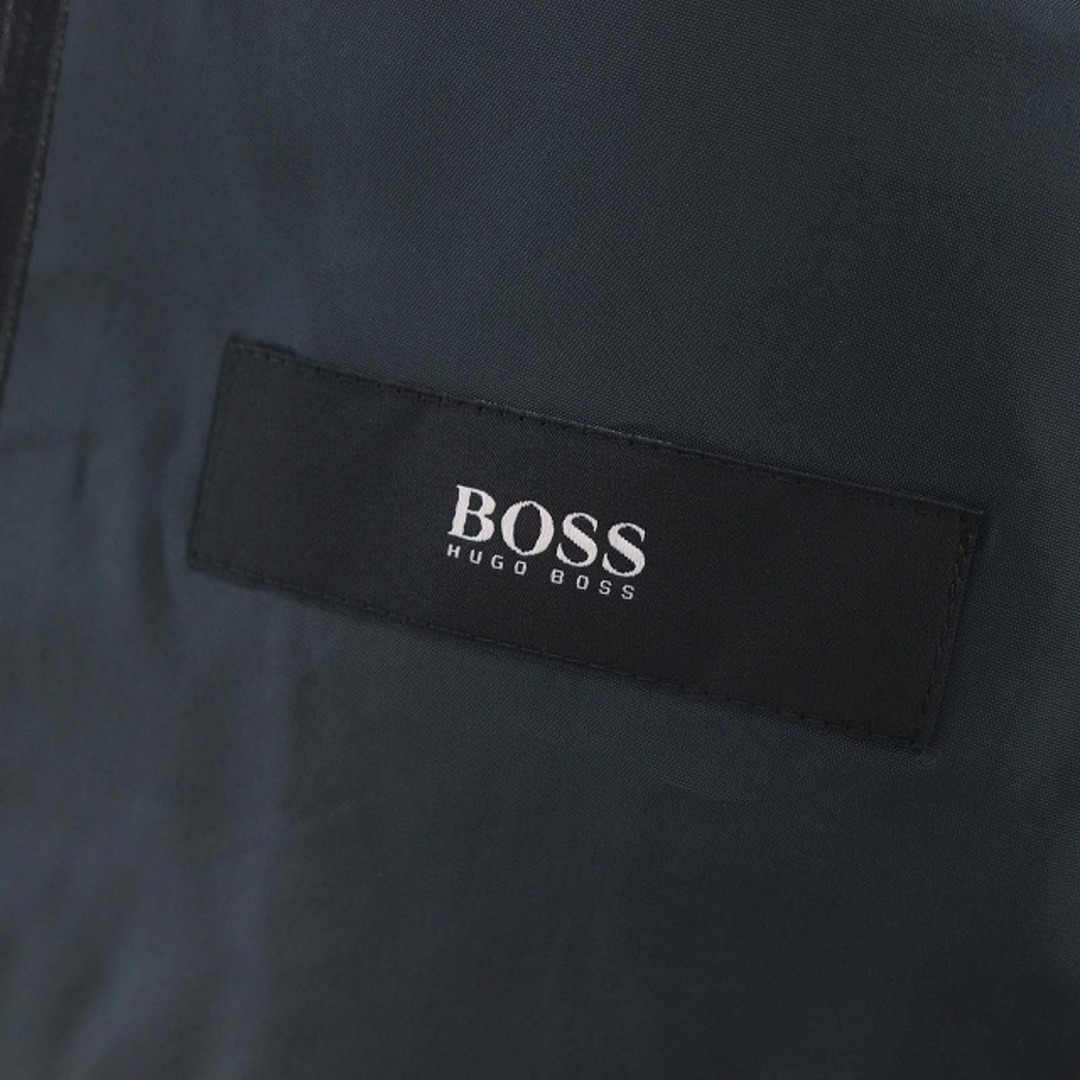 HUGO BOSS(ヒューゴボス)のヒューゴボス センターベント スーツ セット ジャケット S 紺 ダークグレー レディースのレディース その他(その他)の商品写真