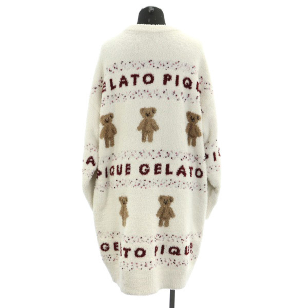gelato pique(ジェラートピケ)のジェラートピケ 22AW HOLIDAY アグリーベアジャガードワンピース ミニ レディースのワンピース(ミニワンピース)の商品写真