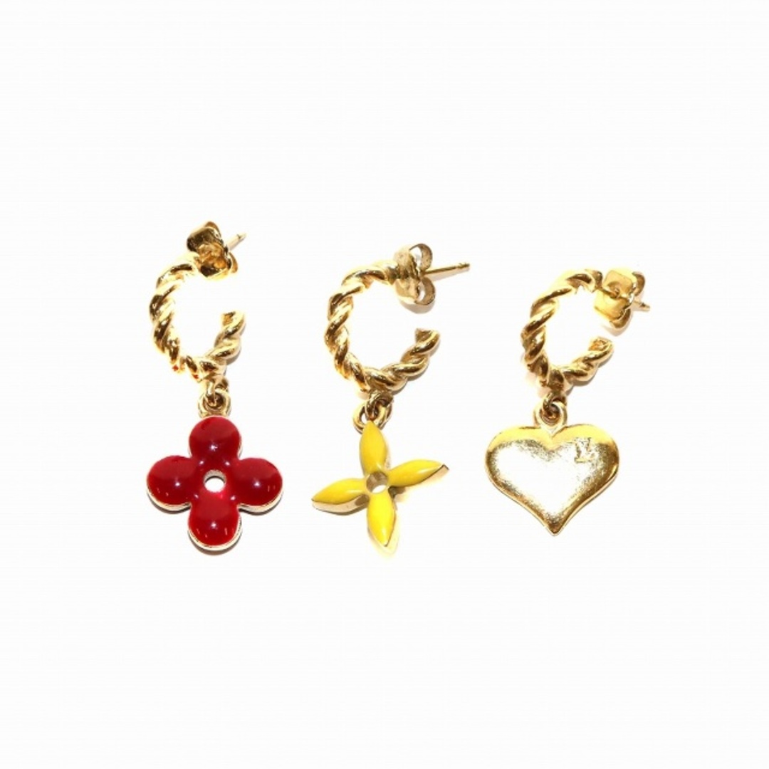 LOUIS VUITTON(ルイヴィトン)のルイヴィトン ブークル ドレイユ スイートモノグラム ピアス M65370 レディースのアクセサリー(ピアス)の商品写真