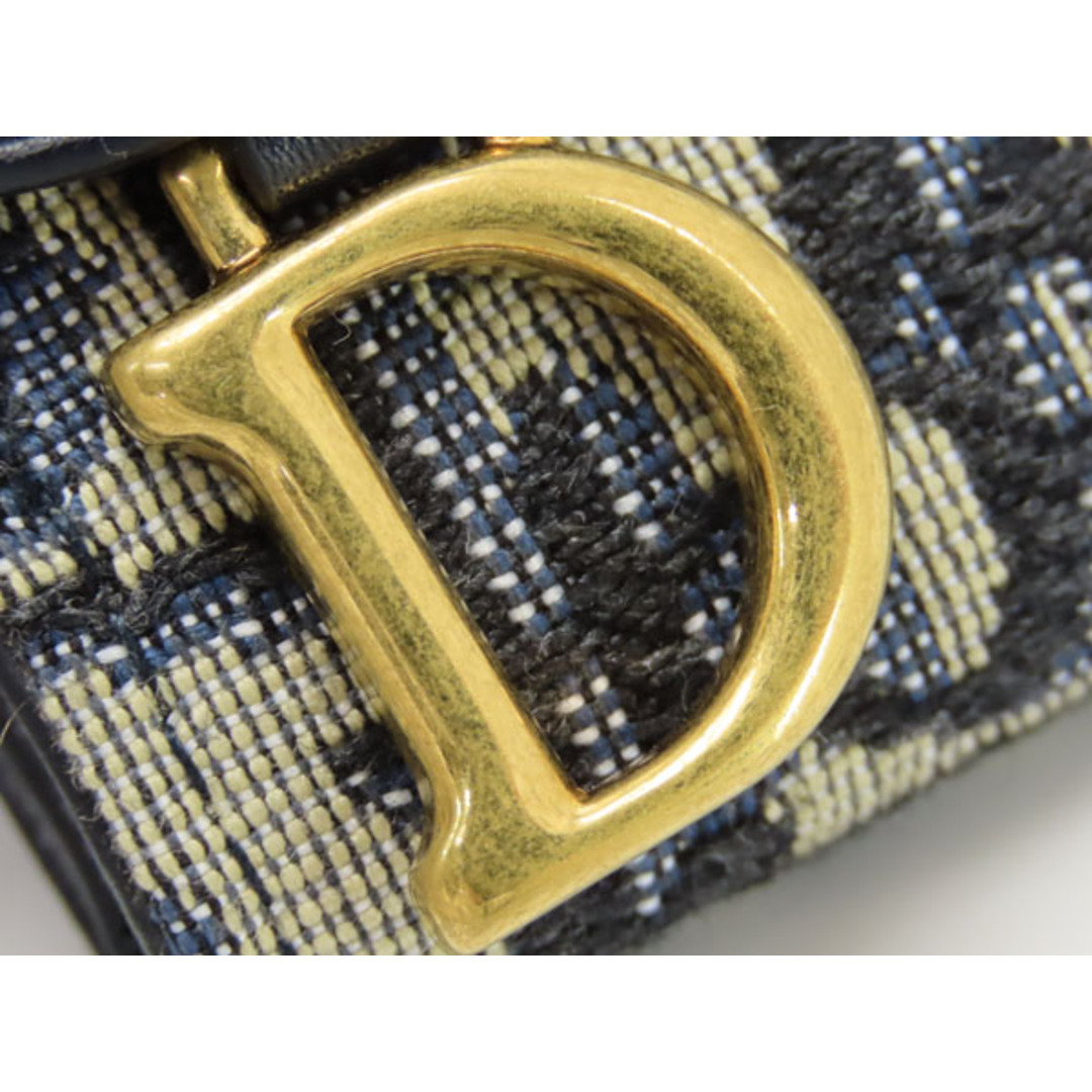 Dior(ディオール)のほぼ新品クリスチャンディオールサドルSADDLEオブリークジャカード レディースのファッション小物(財布)の商品写真