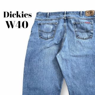 ディッキーズ(Dickies)のディッキーズ　デニムパンツ　ジーンズ　古着　ライトブルー　W40(デニム/ジーンズ)