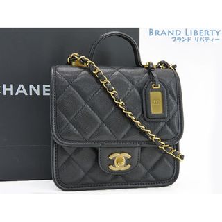 シャネル(CHANEL)の新古品シャネルマトラッセココマークキャビアスキン2WAYスモールト(ハンドバッグ)