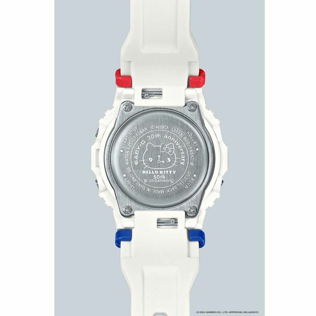 CASIO(カシオ)の新品 BABY-G ハローキティ50周年 BGD-565KT-7JR カシオ レディースのファッション小物(腕時計)の商品写真