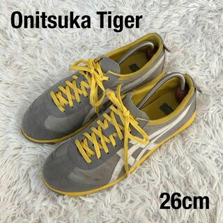 オニツカタイガー(Onitsuka Tiger)のOnitsukaTigerオニツカタイガースニーカーグレーTH5X3N　26cm(スニーカー)