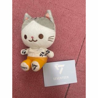 セブンティーン(SEVENTEEN)のSEVENTEEN ネコ　ぬいぐるみ(アイドルグッズ)