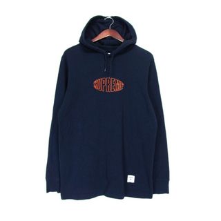 シュプリーム(Supreme)のシュプリーム Supreme ■ 17SS 【 Warp Hooded L S Top 】 ラップ ロゴ 刺繍 フーデッド ロング スリーブ カットソー w18130(パーカー)