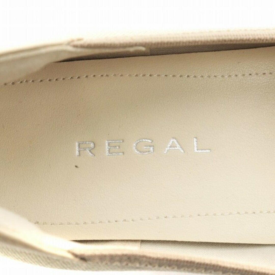REGAL(リーガル)のリーガル パンプス ビットローファー スクエアトゥ 23.5cm グレー レディースの靴/シューズ(ハイヒール/パンプス)の商品写真