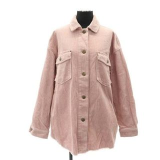 ザラ(ZARA)のザラ ZARA コーデュロイジャケット アウター コットン XS ピンク(その他)