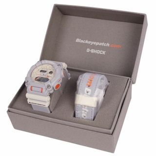 ジーショック(G-SHOCK)の極美品 カシオ　Gショック CASIO G-SHOCK BlackEyePatch ブラックアイパッチ GA-900BEP 5637 ST ストップウォッチ ウォッチ 時計 メンズ グレー(その他)