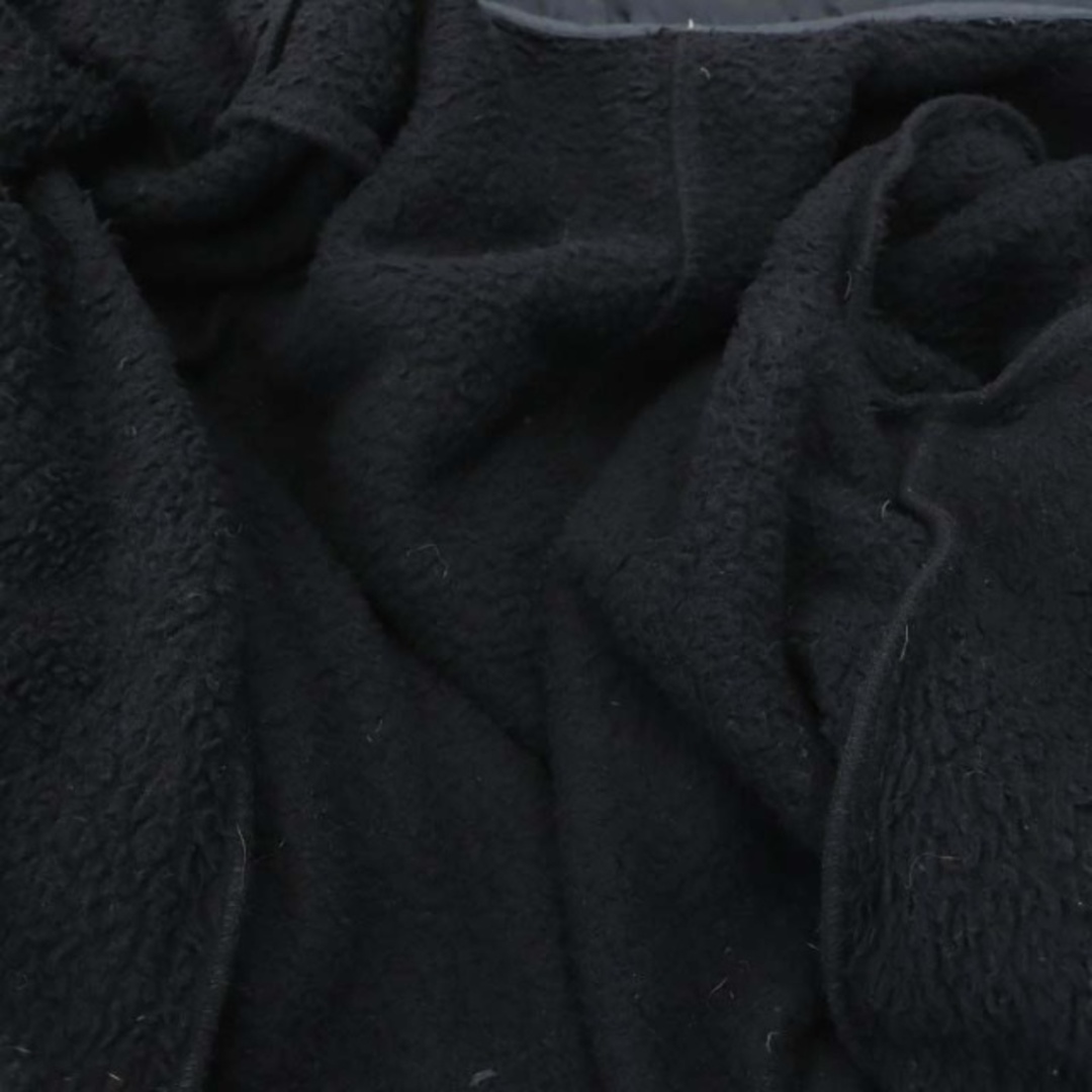 Le souk(ルスーク)のルスーク 2wayリアルファー付きモッズコート ロング ボア 36 S 紺 レディースのジャケット/アウター(モッズコート)の商品写真