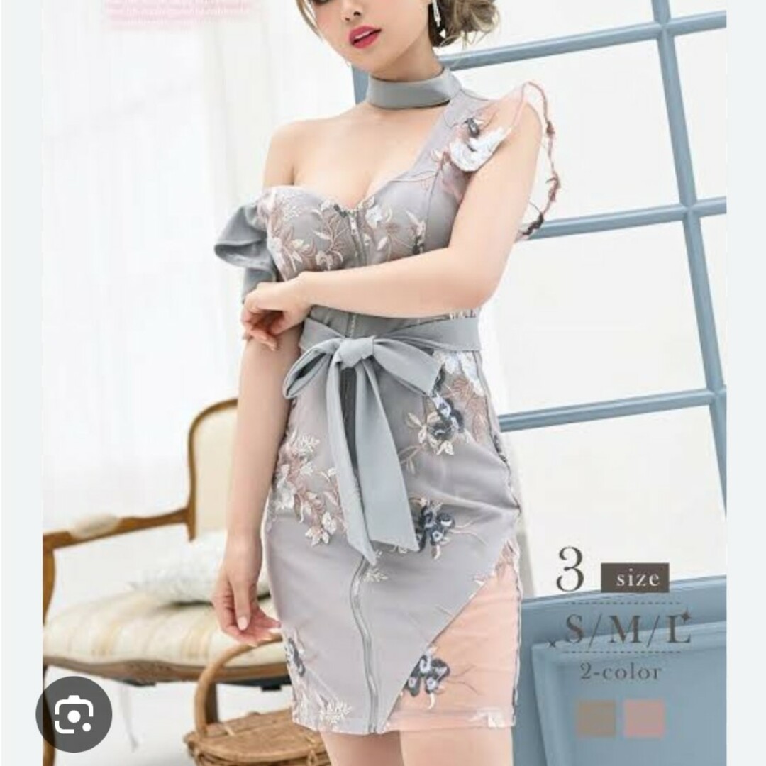RyuRyu(リュリュ)のRyuRyuチョーカーミニドレス レディースのフォーマル/ドレス(ミニドレス)の商品写真