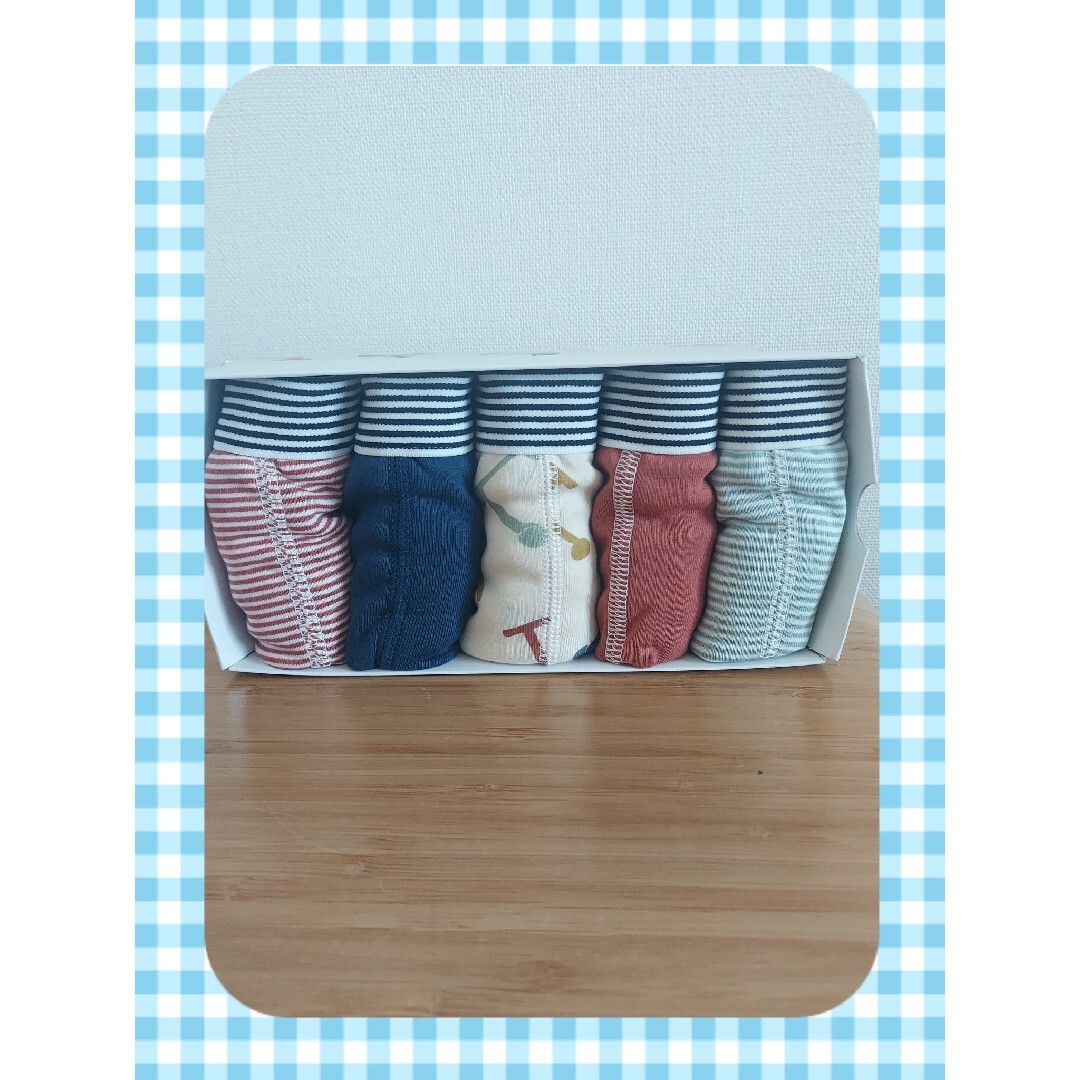 PETIT BATEAU(プチバトー)のプチバトー　トランクス5枚組 キッズ/ベビー/マタニティのキッズ服男の子用(90cm~)(下着)の商品写真