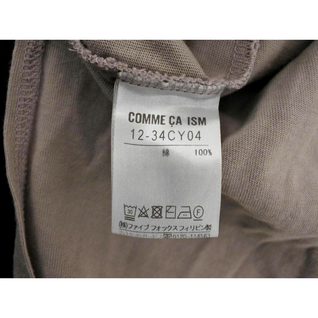 COMME CA ISM(コムサイズム)のCOMME CA ISM コムサイズム 七分袖 Tシャツ ワンピース size9/ベージュ ■◇ レディース レディースのワンピース(ロングワンピース/マキシワンピース)の商品写真