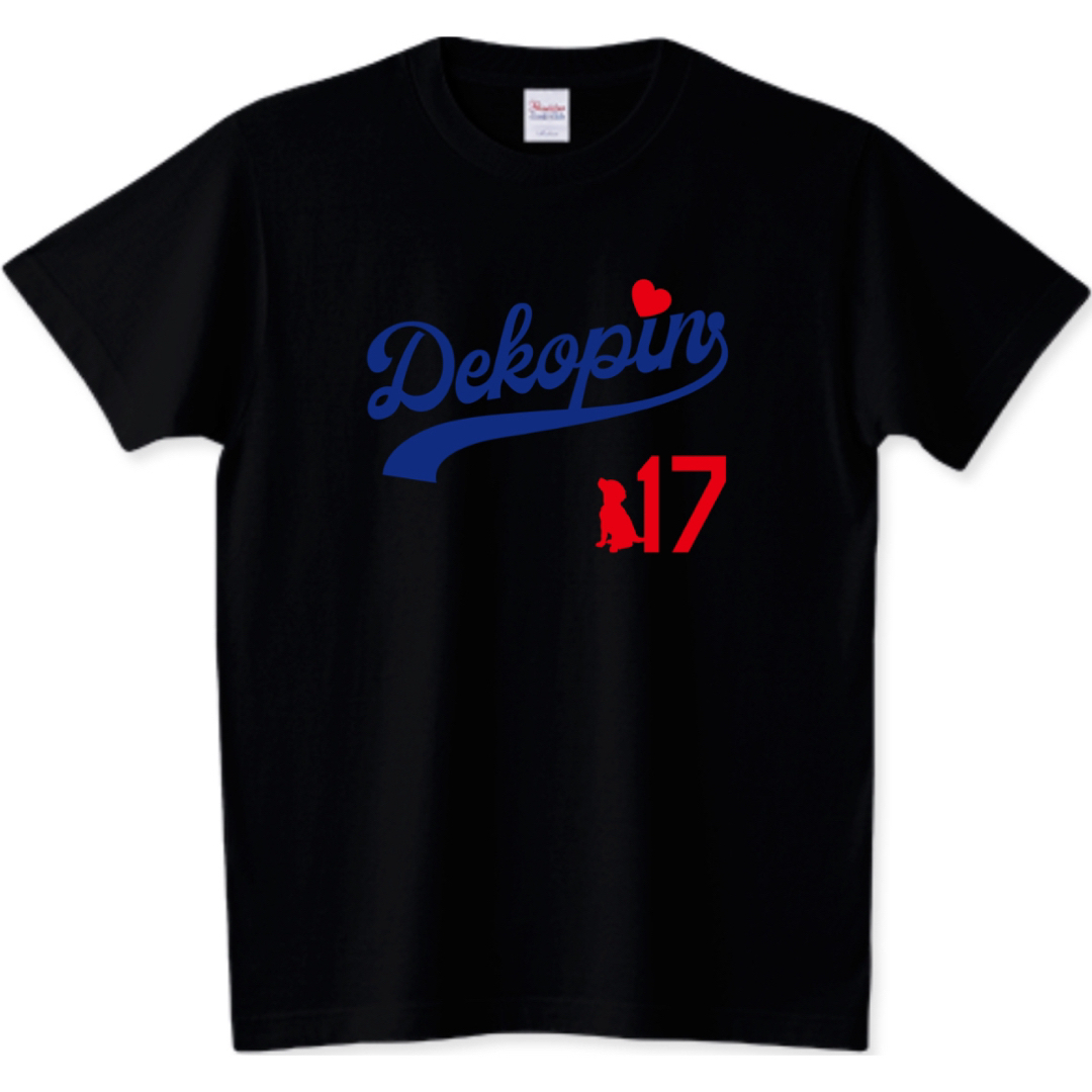 Printstar(プリントスター)の大谷翔平 Tシャツ デコピン 結婚 LA ロサンゼルス ドジャース 野球 MLB メンズのトップス(Tシャツ/カットソー(半袖/袖なし))の商品写真