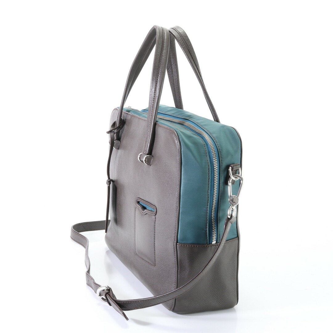 Furla(フルラ)の極美品 フルラ レザー 2WAY ビジネス バッグ 斜め掛け ショルダー 書類鞄 トート 通勤 メッセンジャー 本革 A4 メンズ EHM T6-7 メンズのバッグ(ビジネスバッグ)の商品写真