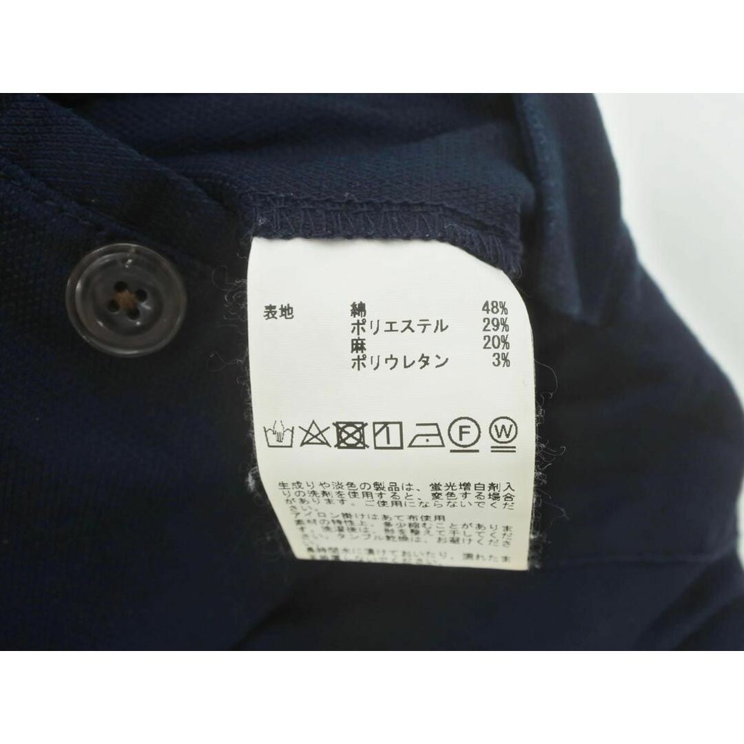 MELROSE(メルローズ)のMEN'S MELROSE メンズメルローズ リネン混 パンツ size3/紺 ■◇ メンズ メンズのパンツ(その他)の商品写真