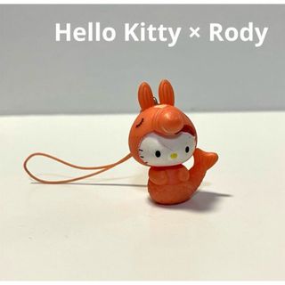 サンリオ(サンリオ)のハローキティ × ロディ マーメイドストラップ　非売品  リプトン(ノベルティグッズ)