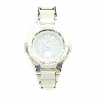 カシオ(CASIO)のカシオ Baby-G コンポジットライン マルチバンド6 腕時計 ソーラー 白(腕時計)