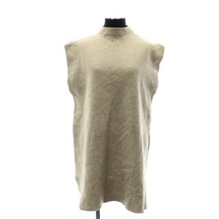 ザラ(ZARA)のザラ knit tunic top ニット チュニックノースリーブ ハイネック(チュニック)