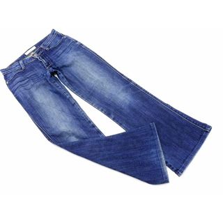 リーバイス(Levi's)のLEVI'S リーバイス USED加工 ブーツカット デニムパンツ size27/インディゴ ■■ レディース(デニム/ジーンズ)