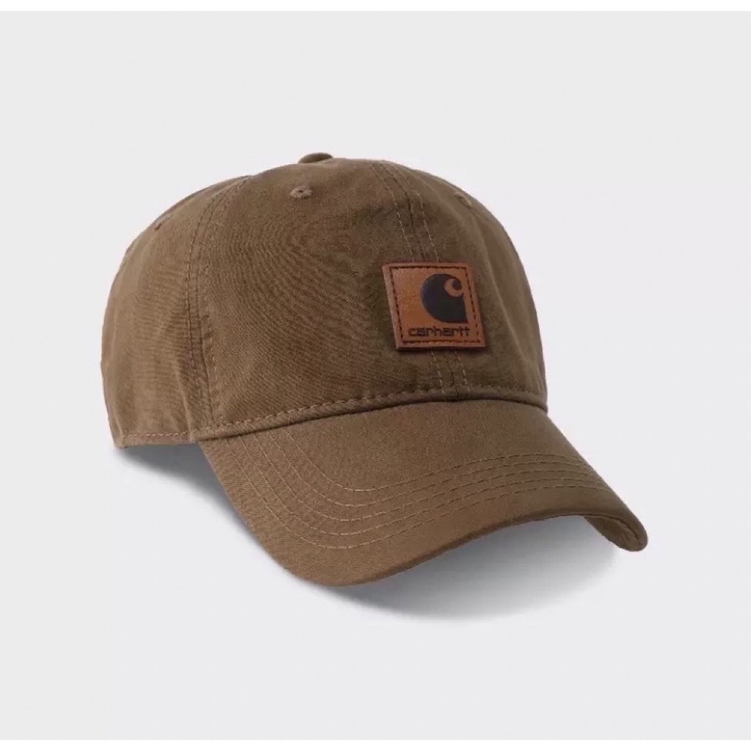 carhartt(カーハート)の冬SALE カーハート carhartt キャップ　ロゴ　ブラウン　ユニセックス メンズの帽子(キャップ)の商品写真